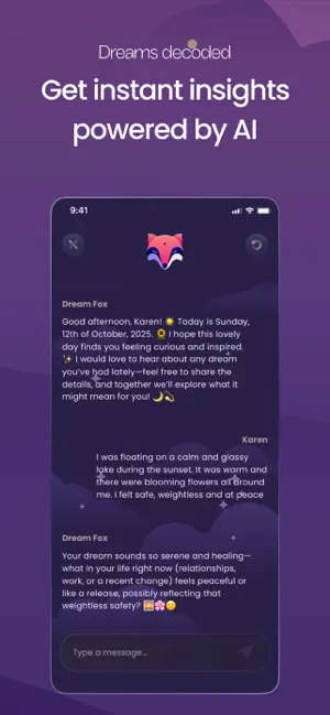 Dream Fox - AI Dream Analysis screenshot 3
