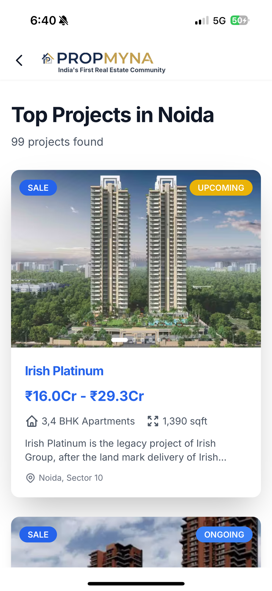 PropMyna-Real Estate Community screenshot 3