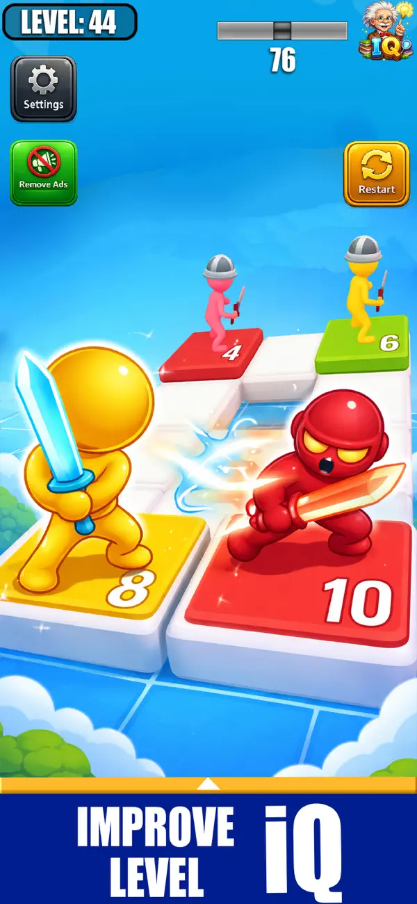 Screenshot #1 pour Puzzle de Combat Blocs Couleur