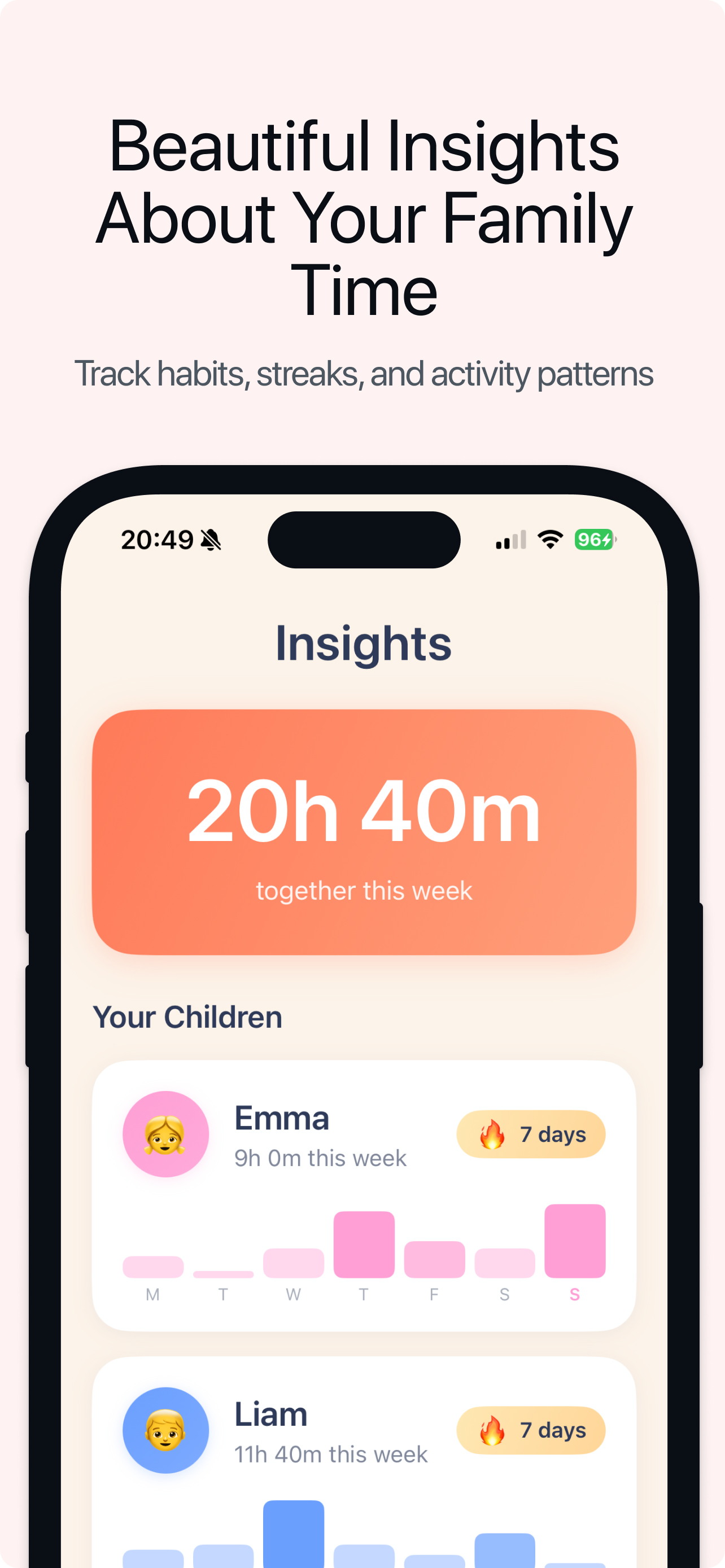 Kinly Time: Parenting Tracker
