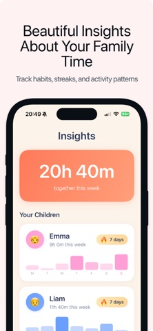 Kinly Time: Parenting Tracker Screenshot 4 of 6