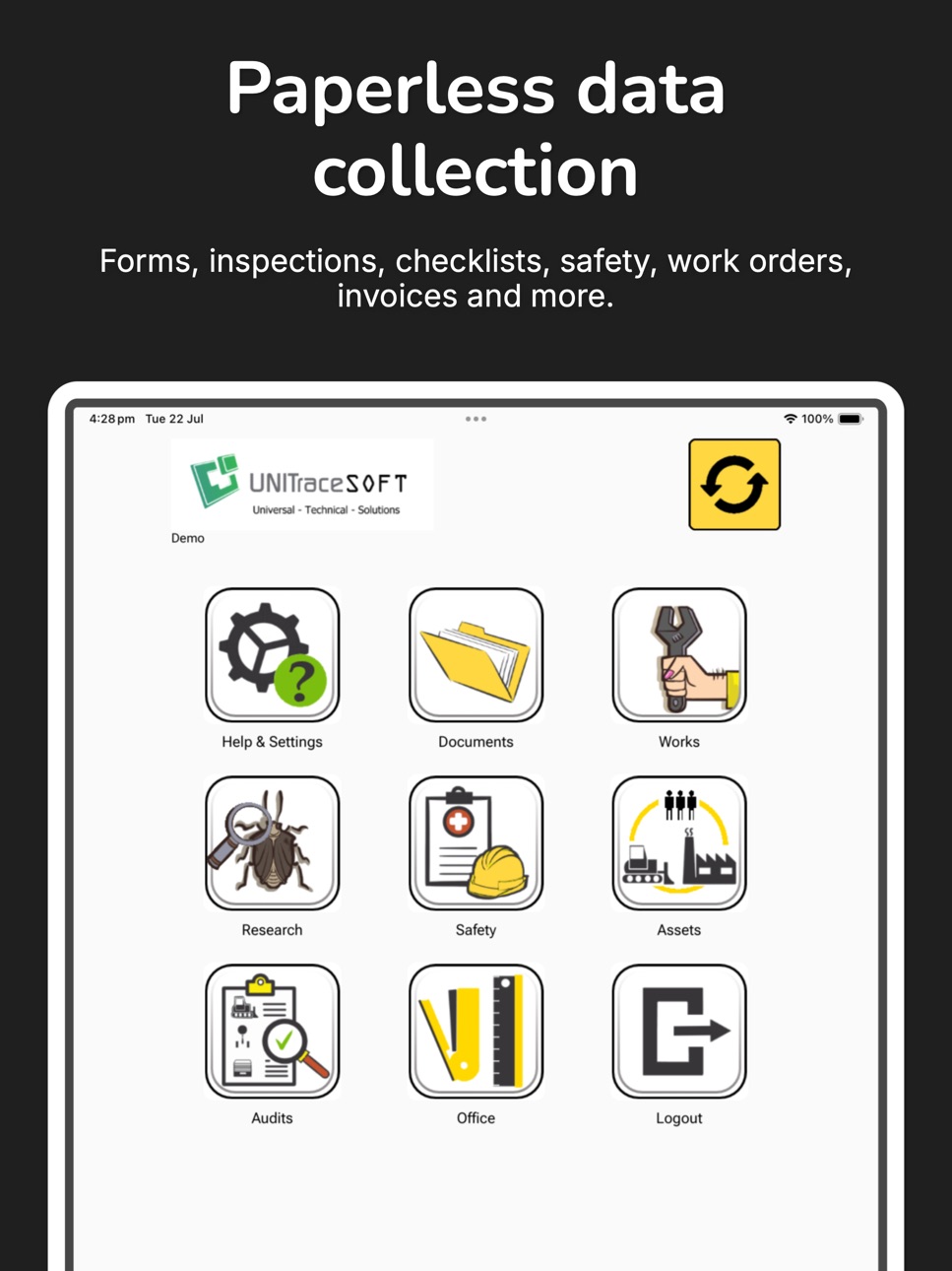 iPad screenshot