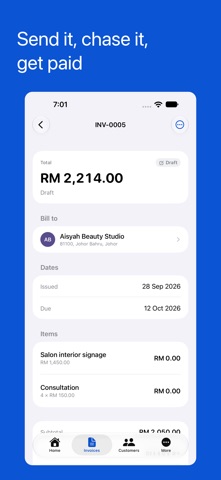 JomInvoice screenshot 3