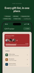 GiftTracker: Gift List Planner screenshot