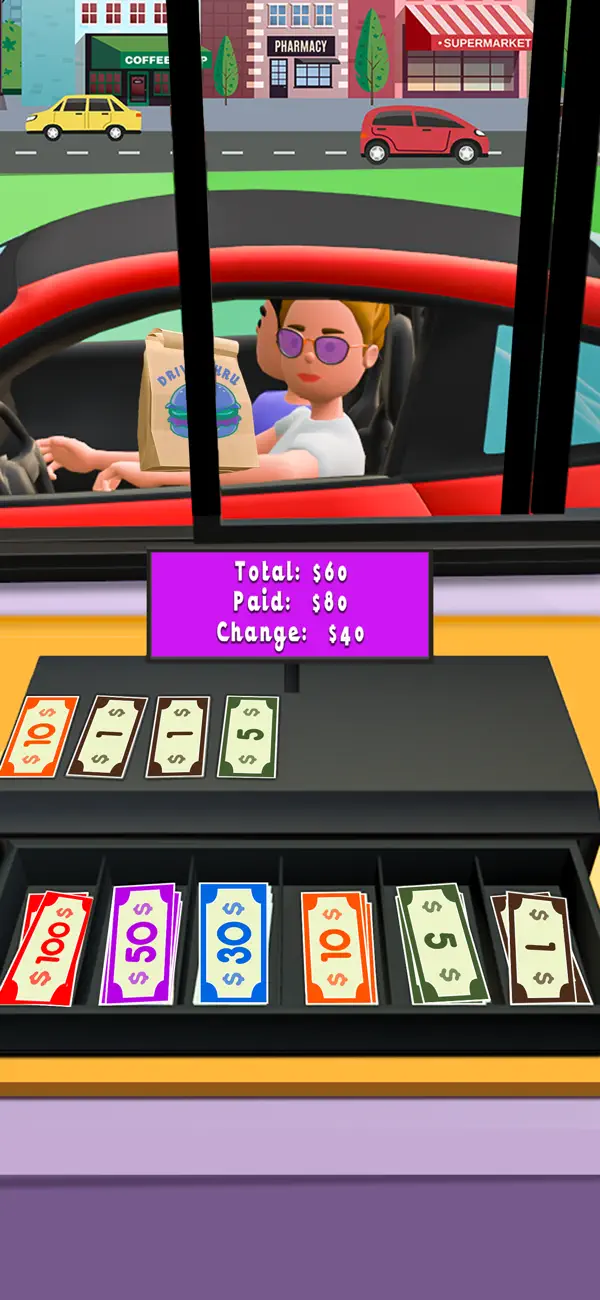 Screenshot #3 pour Food Simulator Drive thru Game