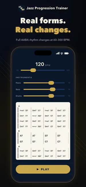 Jazz Progression Trainer screenshot 3