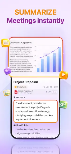 Notiz: AI Note Taker & Summary screenshot 2