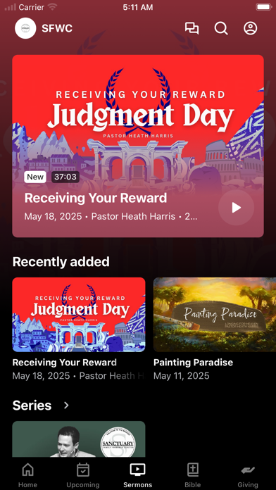 App screenshot
