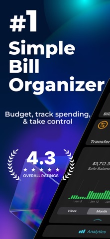 Simple Bill Organizer: Taproot Screenshot 1 of 6