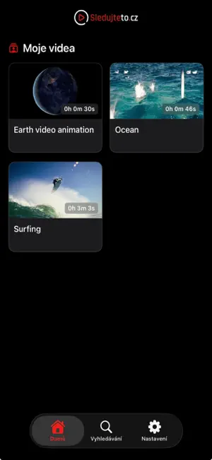 Sledujteto screenshot 3