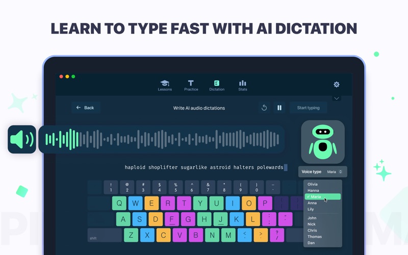 Master of Typing: Tutor Screenshot