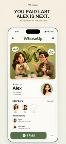 WhoseUp screenshot
