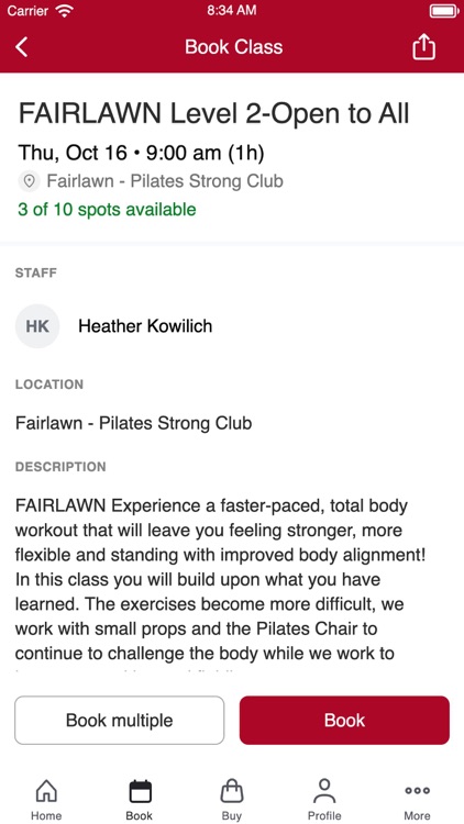 Pilates Strong Club