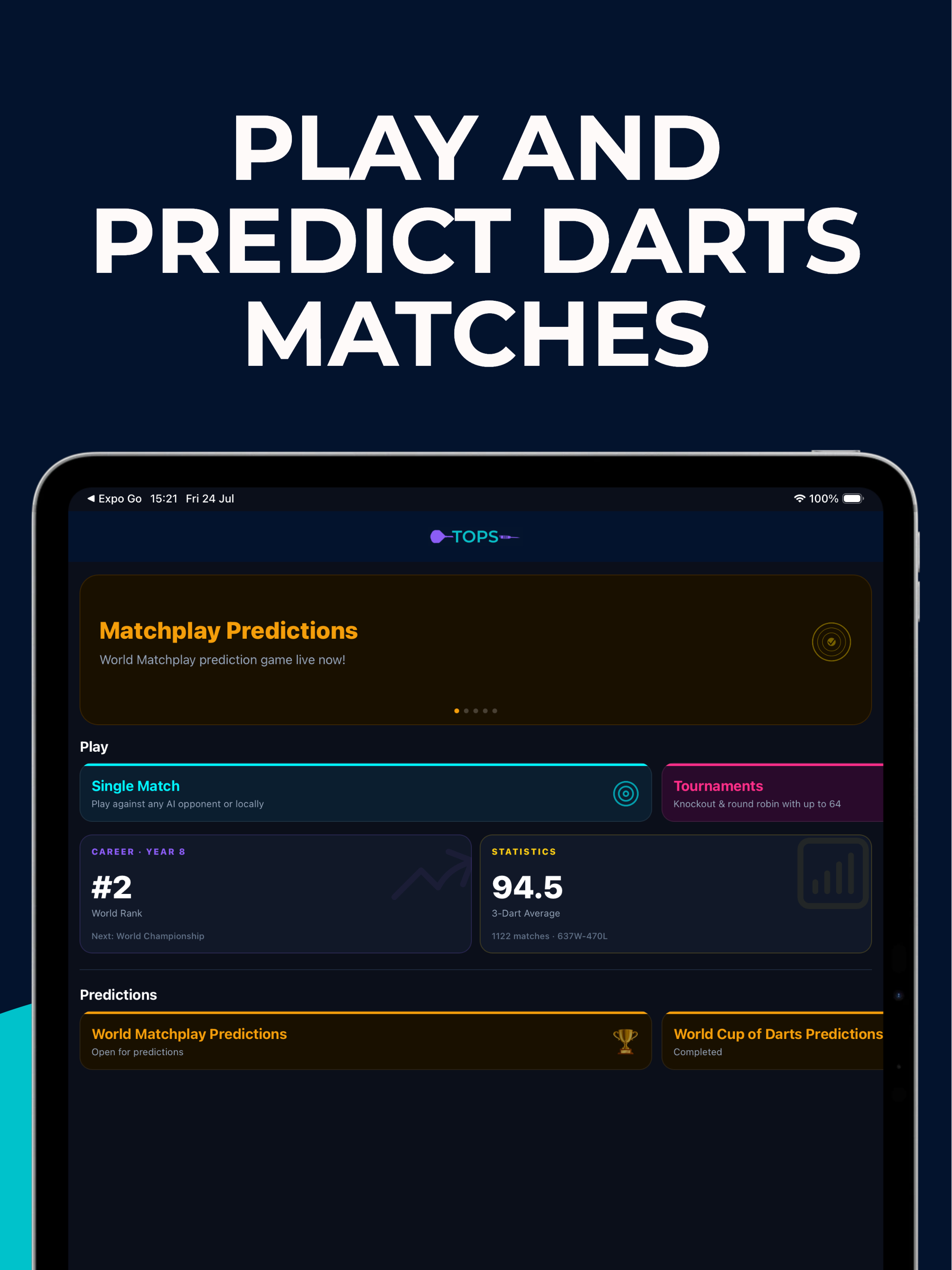 Tops Darts: Play Career Mode screenshot 6
