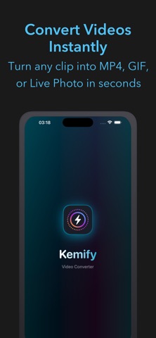 Kemify Pro - Video Converter iPhone screenshot