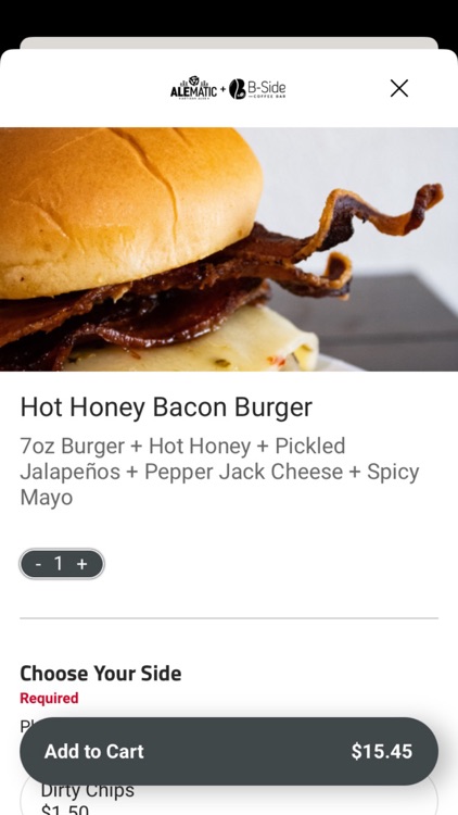 Alematic + B-Side Coffee bar