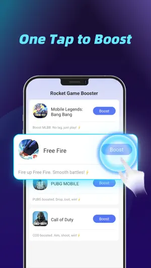 Rocket Game Booster screenshot 2