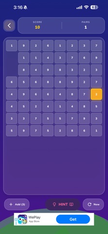 Number Match: Brain puzzle screenshot