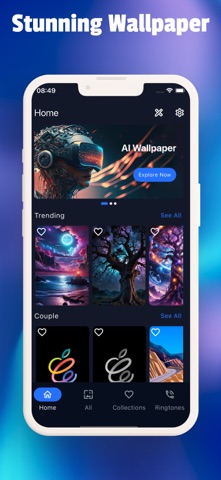 WallMaker Wallpapers Ringtones screenshot