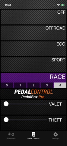 PEDAL CONTROL Pedalbox Pro screenshot
