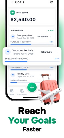BrightlyBudget: AI Money Coach iPhone screenshot
