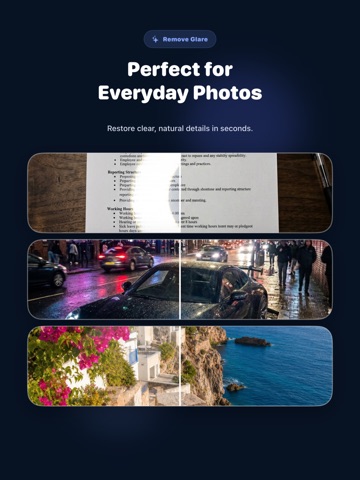 Remove Glare From Photo iPad screenshot