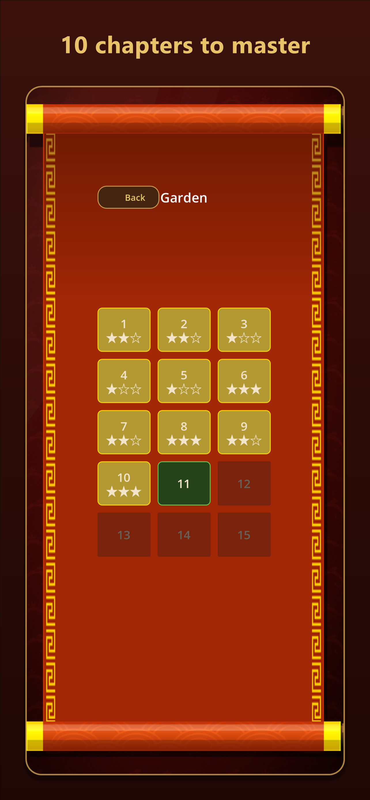 Mahjong Solitaire: Red Lotus screenshot 5