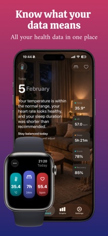 Watch Wrist Temp: Tracker Screenshot 3 of 10
