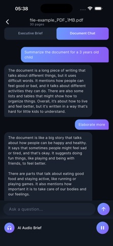 DocuZip iPhone screenshot