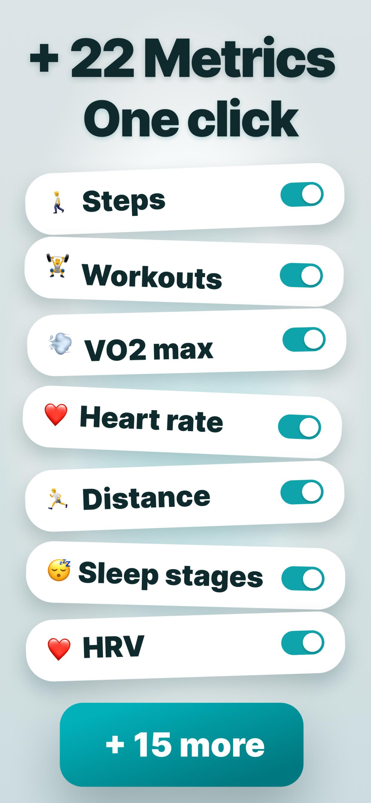 Syncly: Fitbit Sync to Health screenshot 3