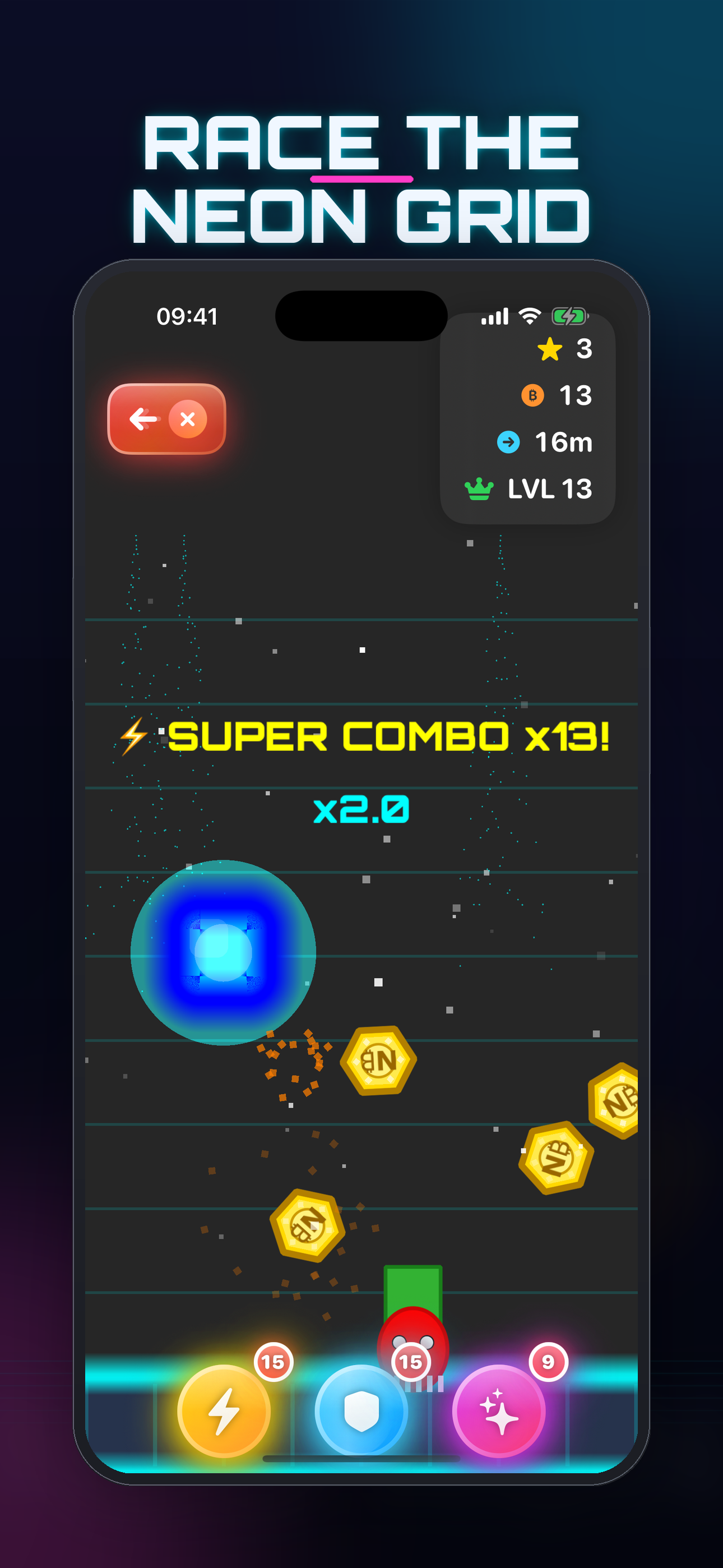 Neo Run Cube: Neon Runner screenshot 6