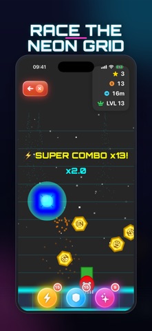 Neo Run Cube: Neon Runner Screenshot 5 of 5