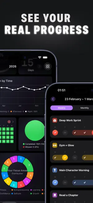 Mindle: Habit Tracker & Streak screenshot 4