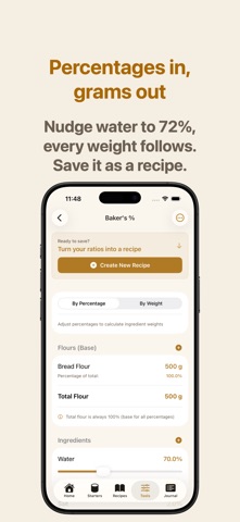 Yeasta: Sourdough Tracker screenshot