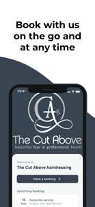 The Cut Above hairdressing screenshot #1 for iPhone