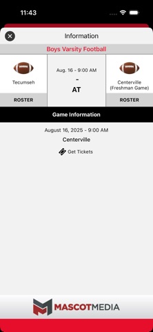 Tecumseh Arrows Athletics Screenshot 6 of 7