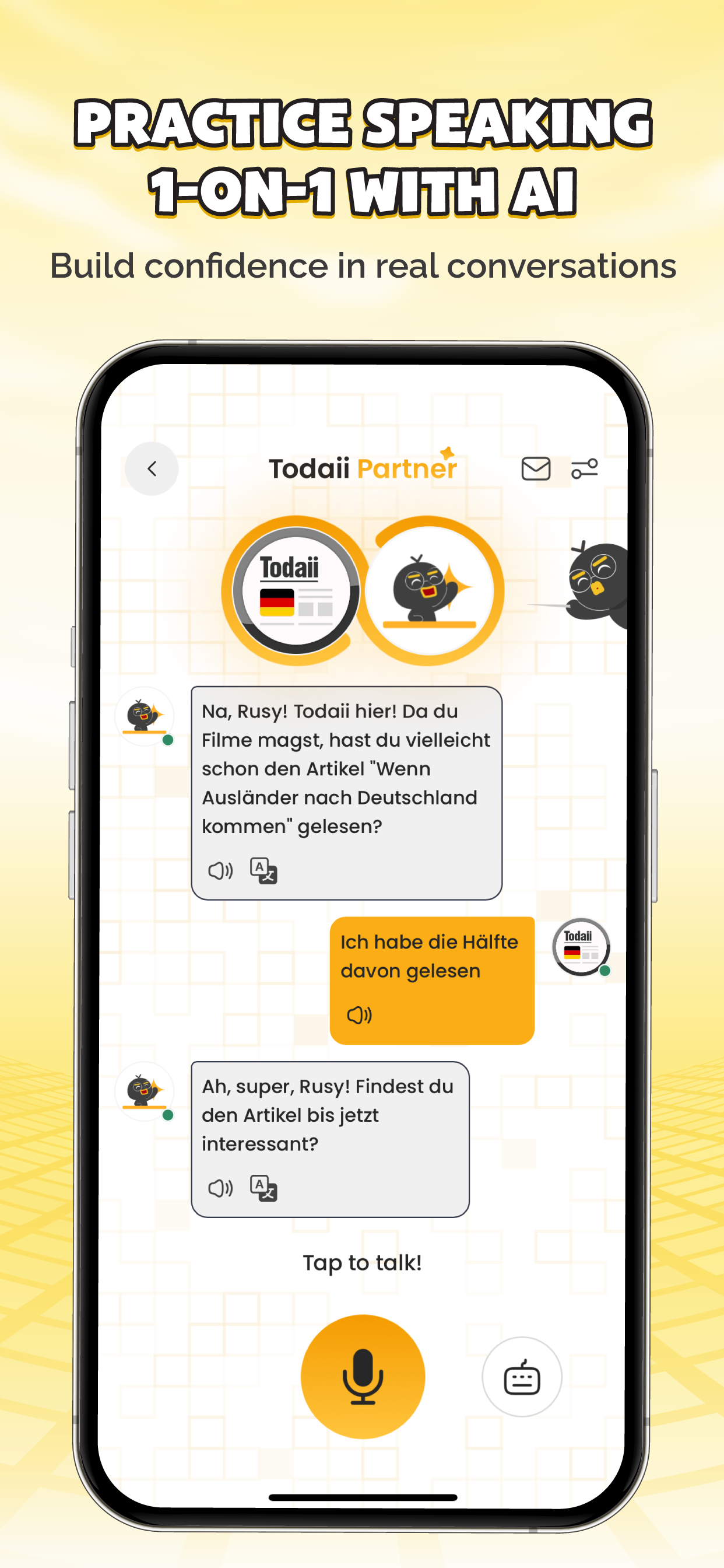 Todaii: Learn German A1-C1 screenshot 3