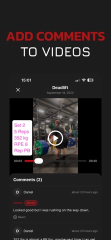 Lift Vault: Workout Tracker Screenshot 3 of 5
