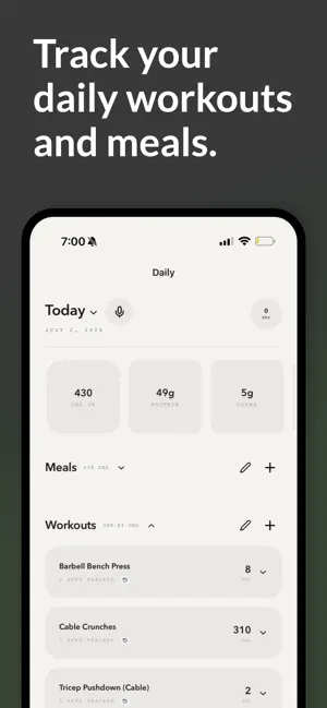 TRAKD: Simple Fitness Log screenshot 3