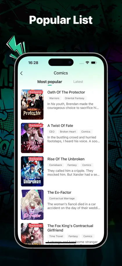MoboDrama - AI Comic Dramas ekran görüntüsü 5 / 5