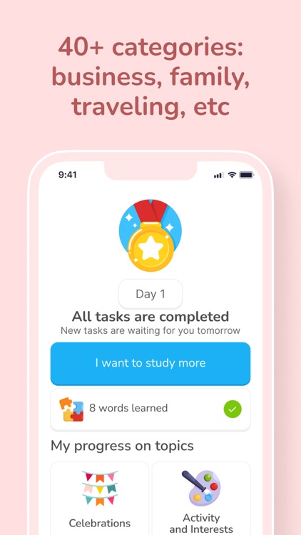 Spanish Minute learning app screenshot-5