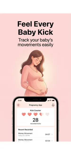 Pregnancy Tracker:Kick Counter screenshot 2