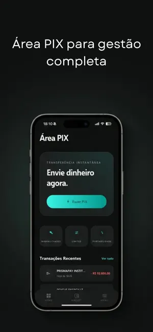 PrismaPay - Conta Digital screenshot 1