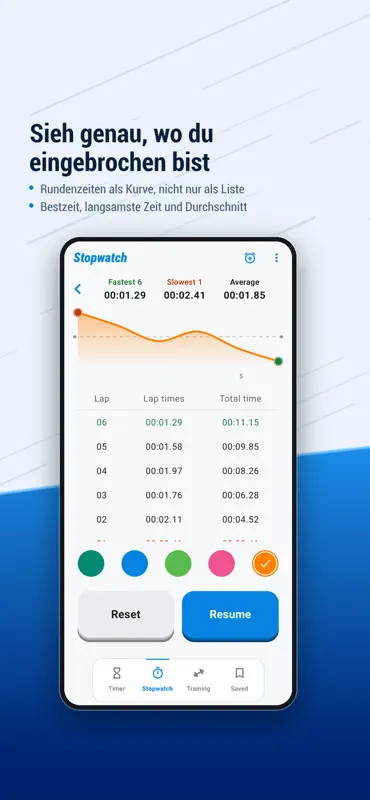 Handy Timer: Health & Workout screenshot 5 of 9