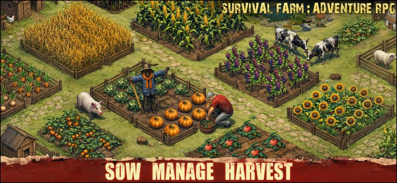 Survival Farm: Adventure RPG screenshot 1