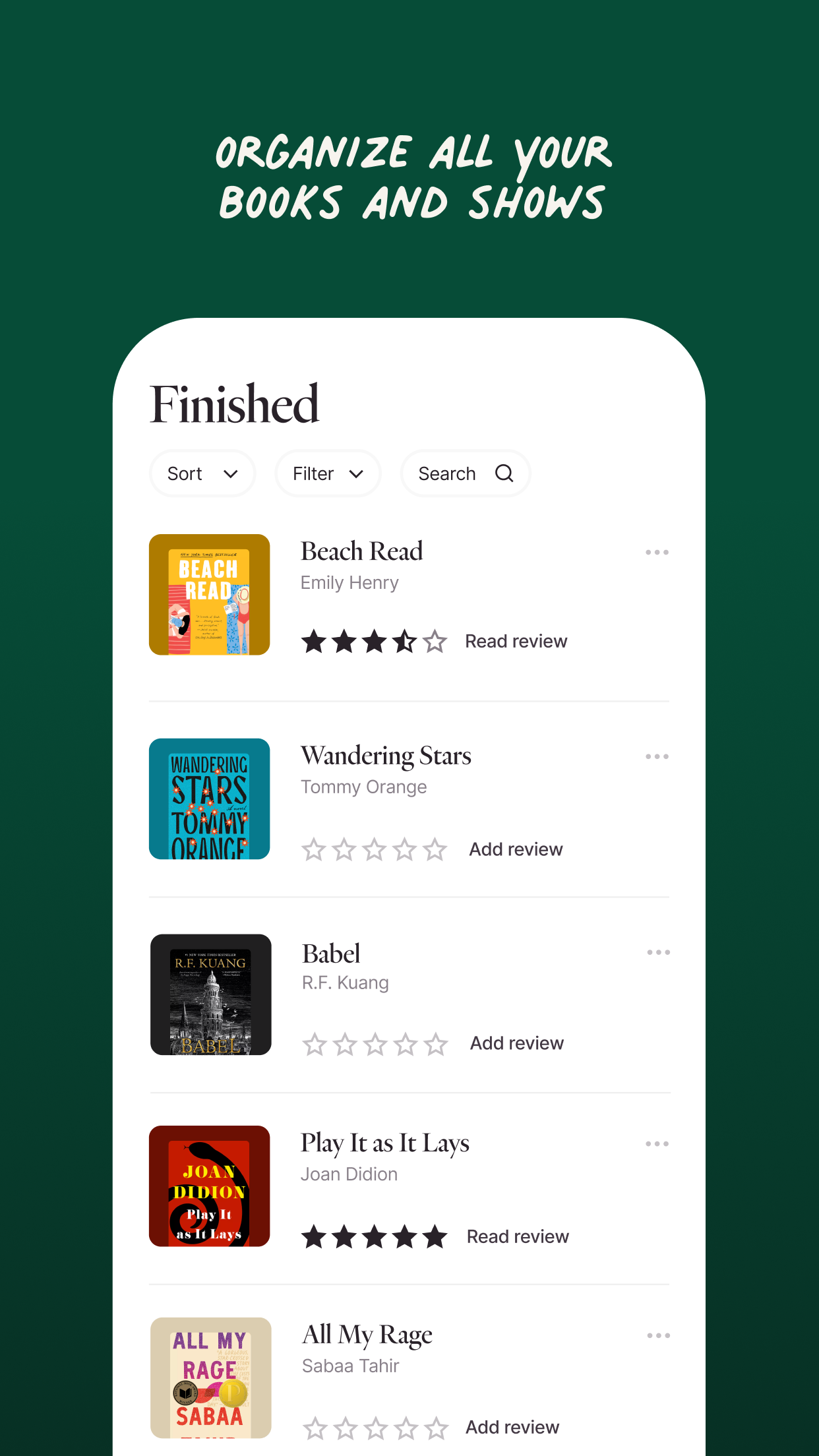 Fable: Books & TV screenshot 4