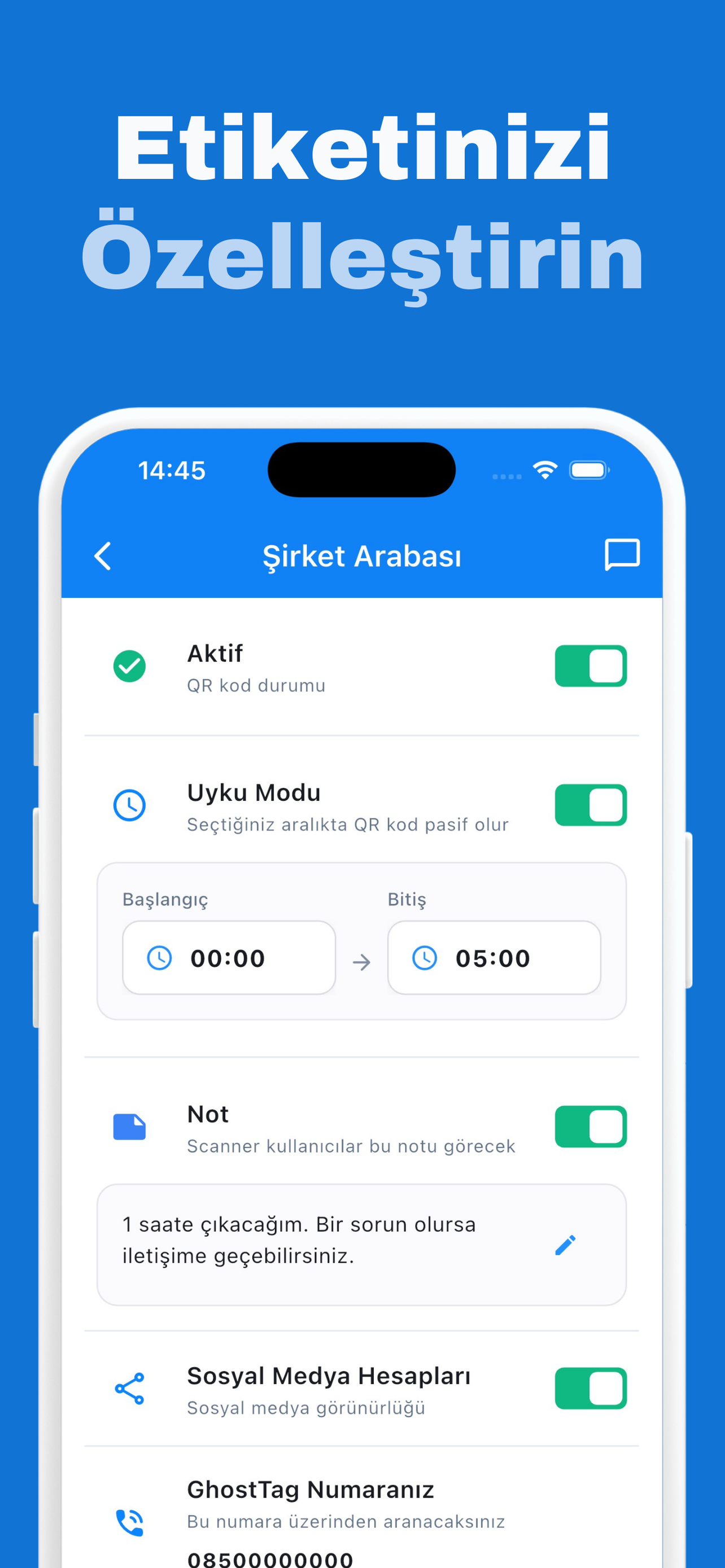 GhostTag - Dijital Numaratör screenshot 5