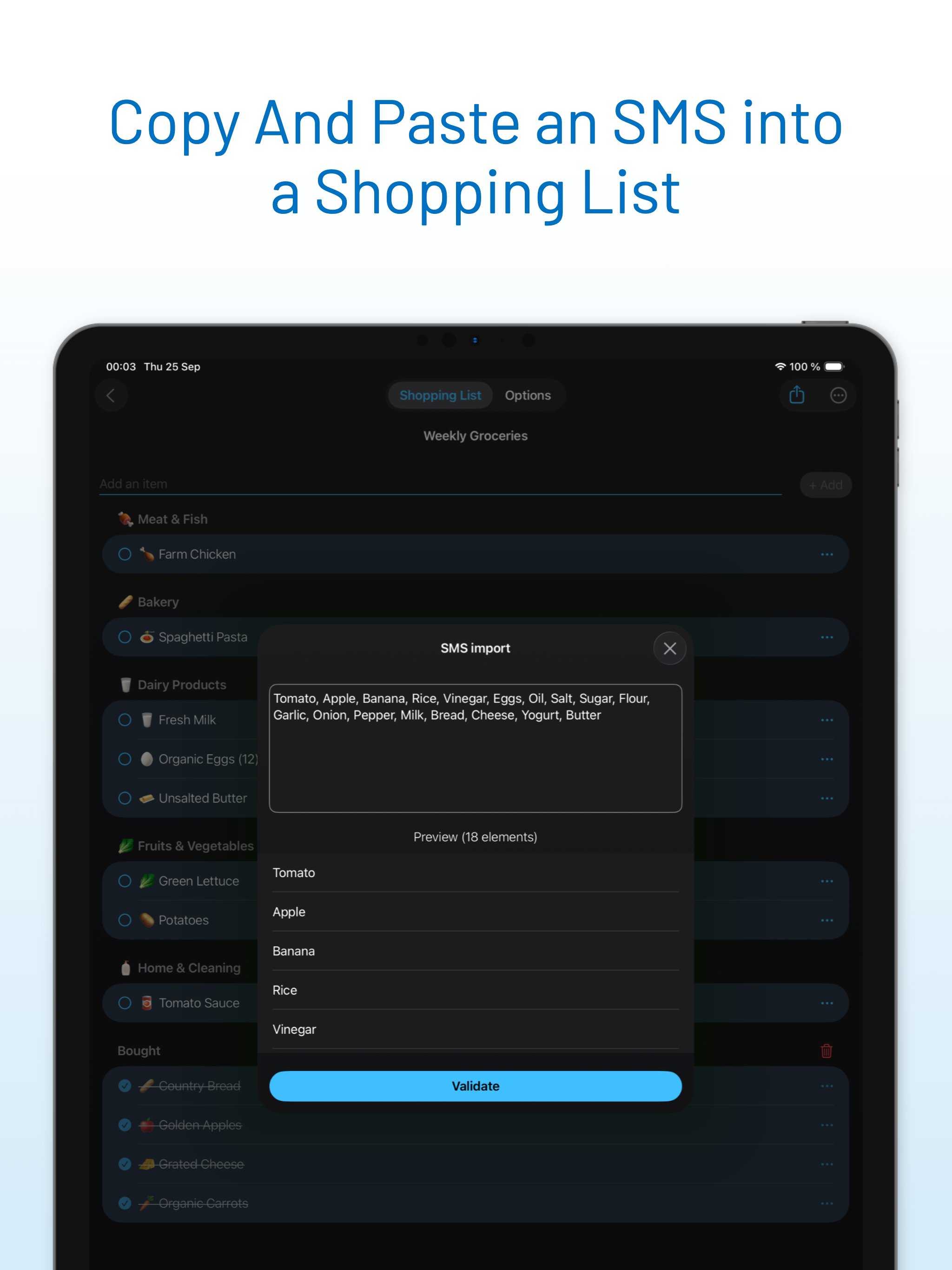 Baskio - Shopping Family List screenshot 13