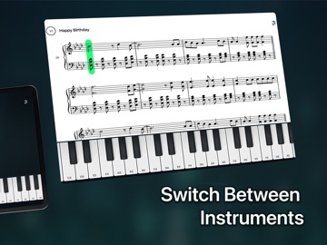 Pianio - Learn Piano Keyboard iPad screenshot