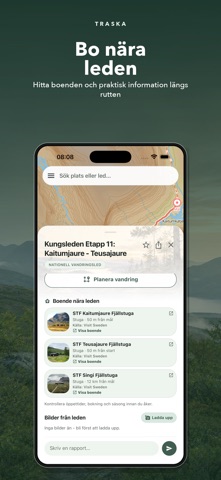 Traska – Vandra i Sverige iPhone screenshot 5